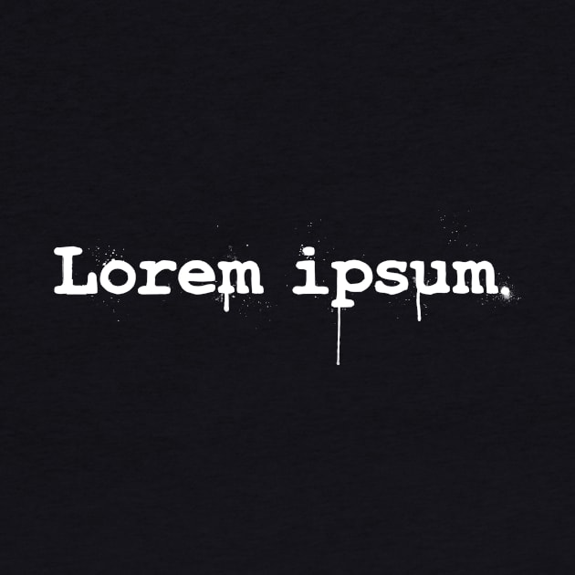 Lorem ipsum (dark background) by EduardoLimon